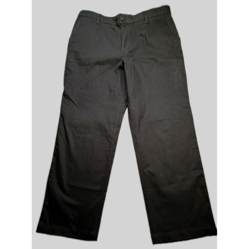 Dockers Alpha Khaki Chino Pants Men's 30x30 Charcoal Gray Smart 360 Flex Stretch
